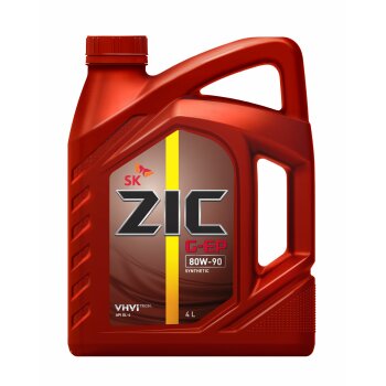 Масло ZIC G-EP МКПП,мост синтетика, 80W-90 GL-4 4л.