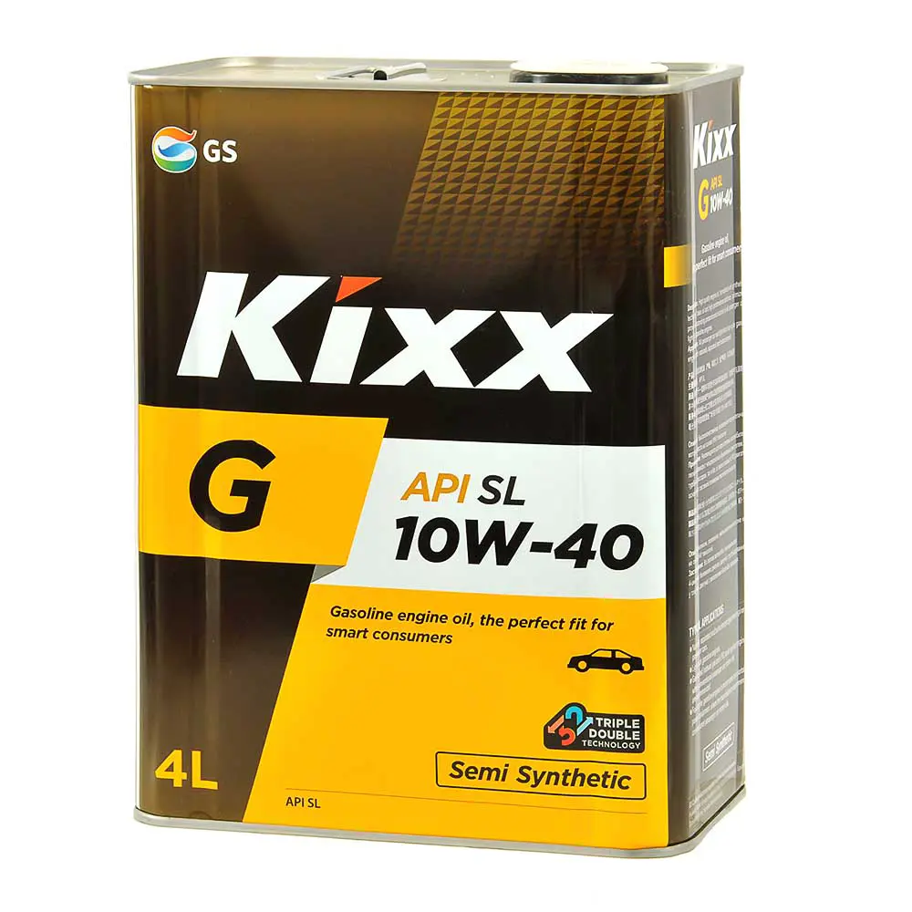 Масло мотор KIXX G (Gold) 10W-40 SL/CF п/син (метал.) 4л