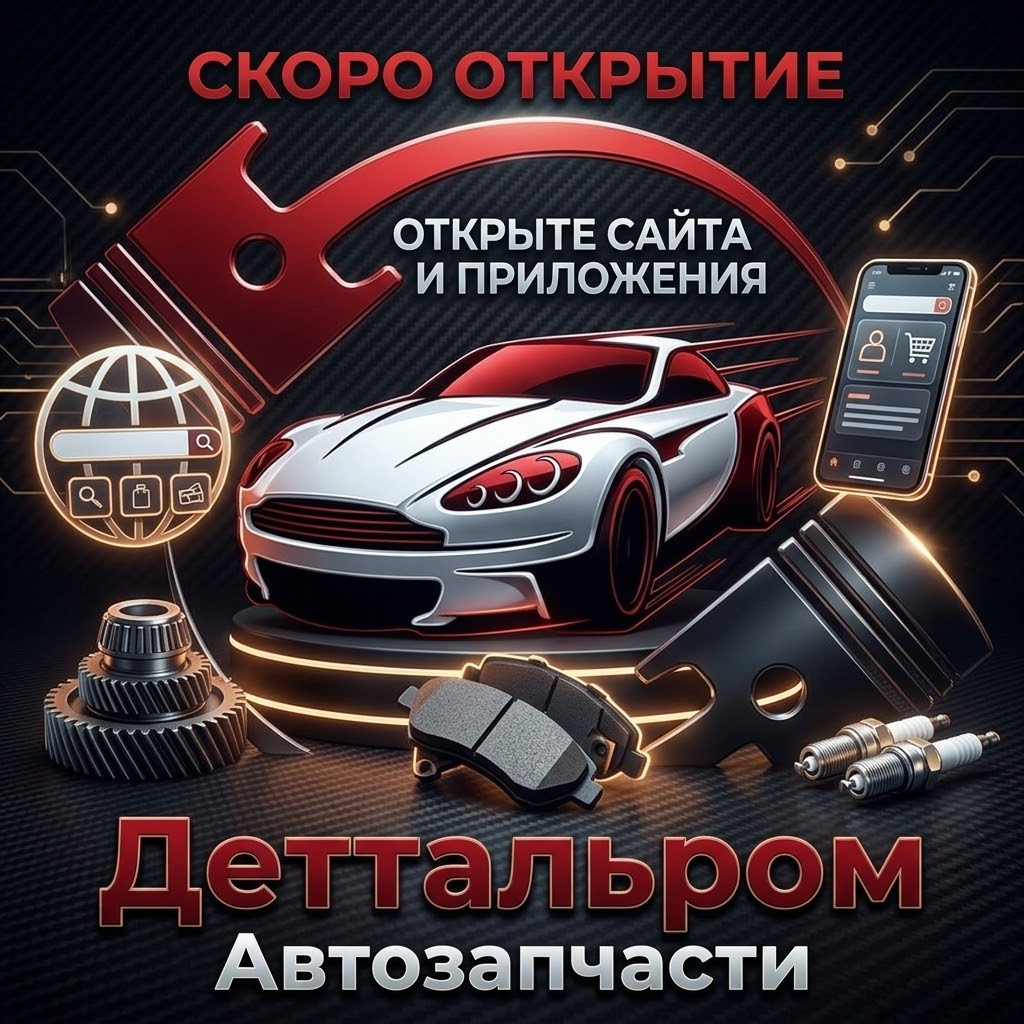 Запуск сайта и приложения «Деттальром» уже близко!