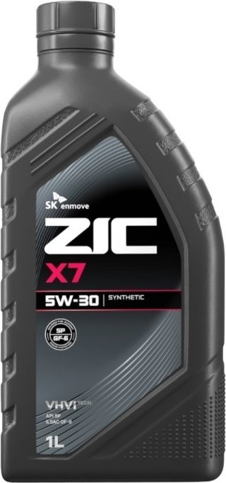  Масло моторное синтетика ZIC X7 5W-30 1 л.
