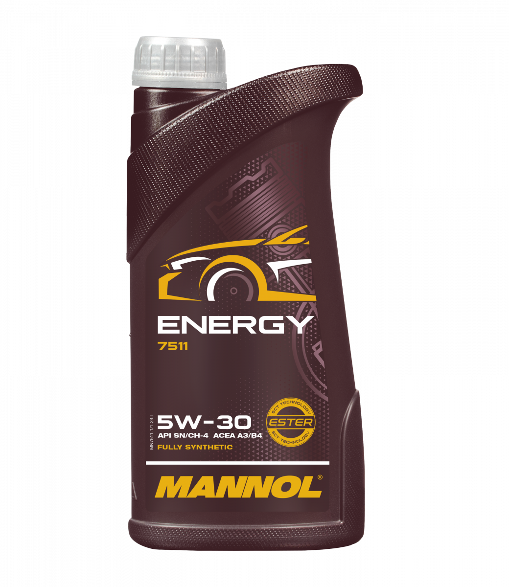 Масло моторн. MANNOL 7511 Energy 5W-30 SN/CH-4 синт. (п.кан) 1л