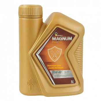 Масло моторное полусинтетика Rosneft Magnum Maxtec 10W-40 1 л.