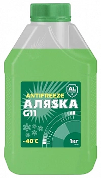 Антифриз АЛЯSKA -40 °C зеленый 1кг G11